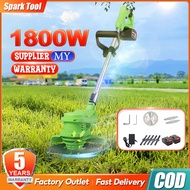 Mesin Rumput Bateri 20V Cordless Grass Cutter Electric Grass Trimmer Mesin Potong Rumput
