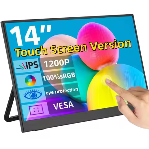 XAITH UCKY 14-inch Touch Portable Monitor, Non-Touch Version Available. 16:10 Aspect Ratio, 400 Nits