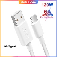 BESTOOL Kabel Data Type C Fast Charging Untuk Handphone Oppo Dan Vivo 6A USB Type-C