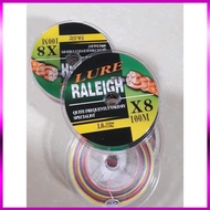 🐬Lure Raleigh X8 7-color fishing rope - High-Quality Fishing Roll Change invisible color