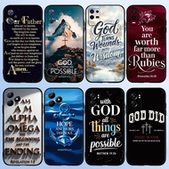 for Realme C2 C3 C11 C12 C15 C17 C20 C21 C21Y C25 C25S Lord, I trust that You will protect me 4Y16 T