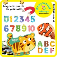 Kid Magnetic Puzzle Toys Alphabet and Numbers Animals Traffic Farm Ocean Geometry Educational Toys
