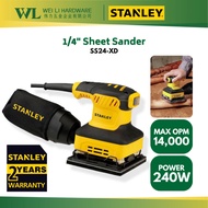 STANLEY SS24-XD 1/4" Sheet Finishing Sander 240W / Mesin Kertas Pasir / Stanley Sander Machine - 2ye