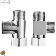 NNHYYED 1/2" Hardware Durable Function Switch Bathroom Supplies Connect Shower Head 3-way Water Tap Connector Faucet Adapter Kitchen Sink Splitter Diverter Valve