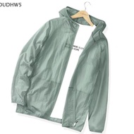 DUDHW5 New Light Breathable Sun Protection Clothes Loose Coat Trend Large Size Fishing Clothes Hoode