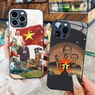 3 Uncles independent Vietnamese Glass Case for iPhone 17 16 15 14 13 12 11 8 7 6 6s 6p 7p 8p 6g 7g 8