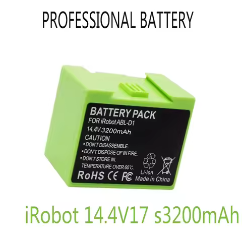 14.4V 3200mAh Battery for iRobot Roomba Replacement Lithium Ion and i Series i7 7150 7550 i7+ 7550 e