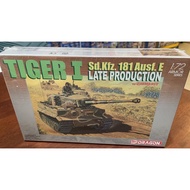 Dragon 7203 Sd.Kfz. 181 TIGER-I LATE PROF.e/ZIMMERIT 1/72