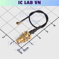 AHCG.101B RF Cable SMA Male Connector 1.13Ipex 6GHz Length 12cm Ic Lab VN