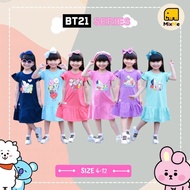 Children's Dress by mixmee Age 4 6 8 10 12 Years