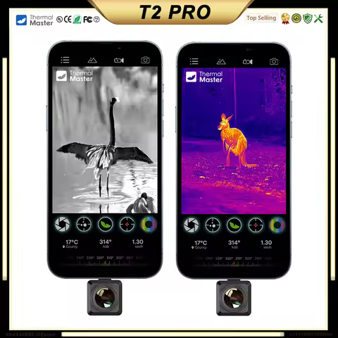 Thermal Master T2 PRO Thermal Imager for Hunting Night Vision Infrared Image Camera for Android & IO