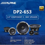 ALPINE DP2-653 Digital Precision DP2-Series 6.5″ and 3.5″ Component 3-Way Speaker System