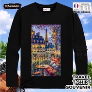 FRANCE LONG-SLEEVED SOUVENIR T-SHIRT 17 WEAR NATIONALTAG ASAL FRANCE COTTON 24S SOUVENIR PREMIUM GIF