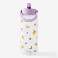 Plastic Water Bottle with Straw - TYPO The Big Sipper Drink Bottle 1L Imported from Australia