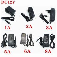 DC 5V 12V 24V Adapter Power Supply AC 100V-240V 1A 2A 3A 5A 6A 8A 10A Charger Converter Adaptor For LED Strips Light CCTV Lamp-ZIGUAE