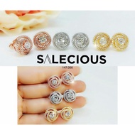 18K gold plated luxury earrings