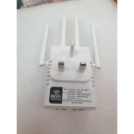 1200Mbps WiFi Signal Extender Dual Band Wireless Repeater 2.4/5.8GHz WiFi Booster with 2 Ethernet