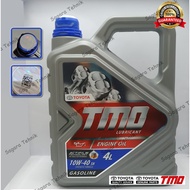 MESIN TMO TOYOTA 10W-40 4 Liter Gasoline Car Engine Oil biru 4 Liter 4L 10W40 10W 40 Full Synthetic