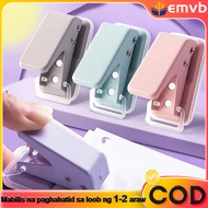 10 Sheets Capacity Mini Hole Puncher 6mm Round Single Hole Stationery