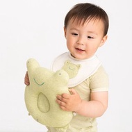 [新品上市!!] Y-1383 100% 有機棉嬰兒枕頭防懸崖青蛙日本製