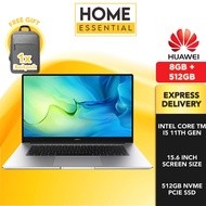 Huawei MateBook D15 i5 11th 2021 Laptop (8GB + 512GB) [Free HUAWEI Backpack]
