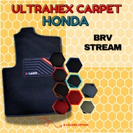 ULTRAHEX CARPET BRV STREAM RN6 HONEYCOMB DESIGN FLOOR CARPET WATERPROOF