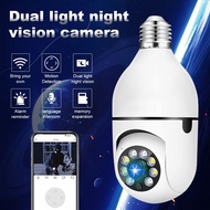 Security LED Home E27 Camera Fisheye 1080P Wifi Panoramic IP Light Two Ways LED E27 Fisheye Panorami
