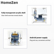 HomeZen Esp8266 Mini Đồng Hồ Thời Tiết Wifi Đồng Hồ Kỹ Thuật Số Tự Làm Hàn Kit Điện Tử Đa Chức Năng