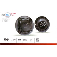 Xplod Mega Bass 6'' INCH 3 WAY Car Coaxial Speaker System Extra Bass wira waja axia bezza vios alza 