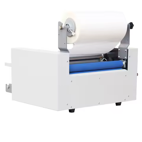 WD-380 365mm/14.3'' Professional New Design Electric Laminator Semi-Automatic Paper Thermal Hot Roll