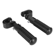 รถจักรยานยนต์ Highway หมุดเท้า CLAMP 1-1.25 "Engine Guards CRASH Bar เท้า W/Mount CLAMP สําหรับ Harl