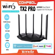 Tenda TX2 PRO AX1500 Gigabit WiFi Router / Tenda AC6 AC1200 / Tenda AC19 2100 WiFi Router