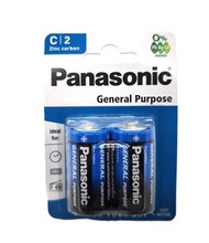 樂聲C電池/電芯(R14-1.5V) (2粒裝) 1套 到期日:08/2028