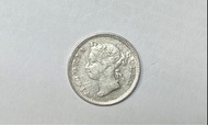 1891年香港五仙銀幣