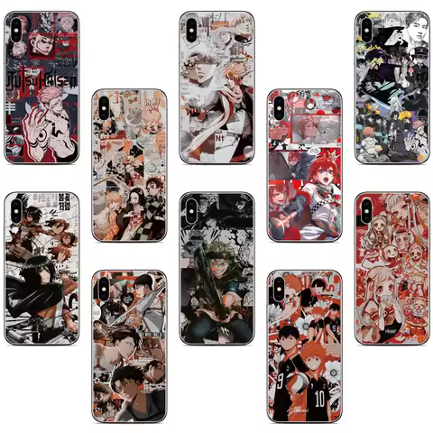 Japanese Anime Cover For Asus Zenfone 10 9 8 Flip 5Z 4 ROG Phone 2 3 5 6 7 Max Pro M2 M1 Plus Shot Z
