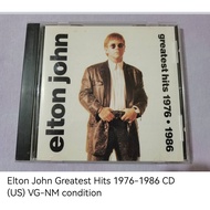 Elton John Greatest Hits 1976-1986 CD (unsealed)