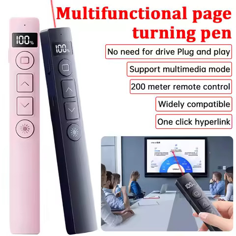 Powerpoint Pen Remote Control Pen Increase Productivity Electronic Chargeable Teaching Demonstration