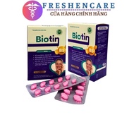 Biotin 5000mcg Biotin and Vitamin B5 Supplement Support Pills – Box of 50 pills
