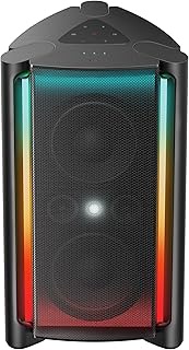 TCL TP300K Bluetooth Party Speaker with 8 RGB Dynamic Light Shows, 18 Hr Battery, and IPX4 Splash-Pr