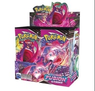 Pokemon Sword & Shield Fusion Strike Booster Box
