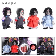 [Adepe] Halloween Ghost Doll Spooky Decoration Terror Decoration Toy with Sound Halloween Decoration
