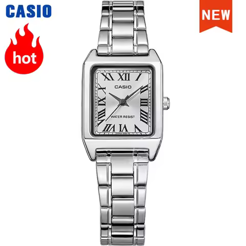 Casio watch for women top brand luxury set 30m Waterproof Quartz ladies watch Tonneau shape Stainles