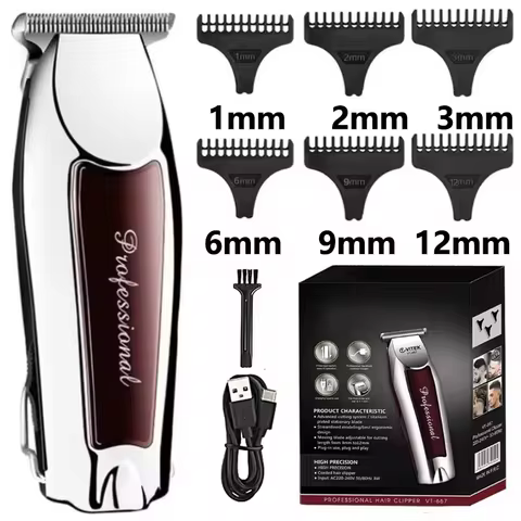 Hair Clipper Hair Trimmer Hair Clipper Professional Barber Trimmer Electric Shaver Hair Cutting Mach