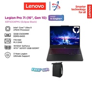 LENOVO LEGION PRO 7 16IAX10H 83F5004PMJ 16" WQXGA OLED GAMING LAPTOP (CU9-275HX 32GD5 1TBSSD / RTX50