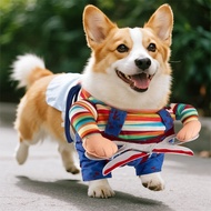 Pet Dog Funny Clothes Cat Funny Transformation Costume Funny Scissors Costume Funny Costume Standing