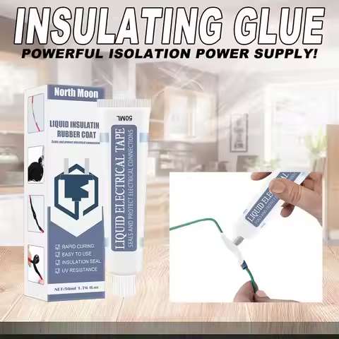 50ml Liquid Electrical Tape Fast Dry Insulating Electrical Tape Glue Liquid Insulating Adhesive Tape
