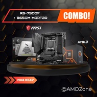 Combo AMD MSI MAG B650M MORTAR WIFI + Ryzen 5 7500F