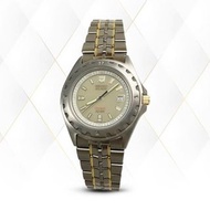 New Seiko Classic SKW004P1 Solar Titanium SQ100 Vintage Lume Dial Men Watch NOS