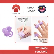 HNC WriteWise Pencil Aid for Comfortable Writing | HNC Bantuan Pensil WriteWise untuk Penulisan yang