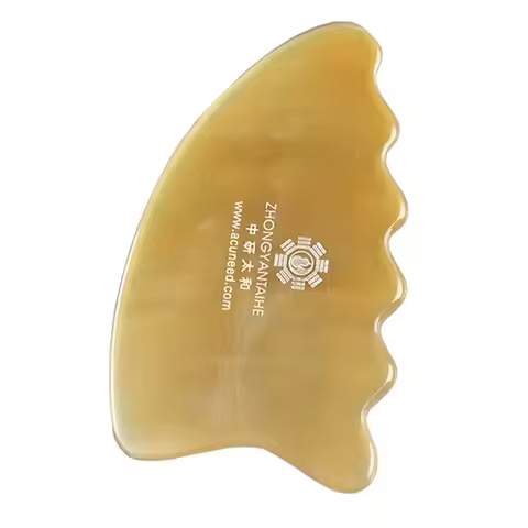 Buffalo Horn Guasha Board Massage Guasha Board Horn Gua Sha Massage Board Scraping Plate Buffalo Hor